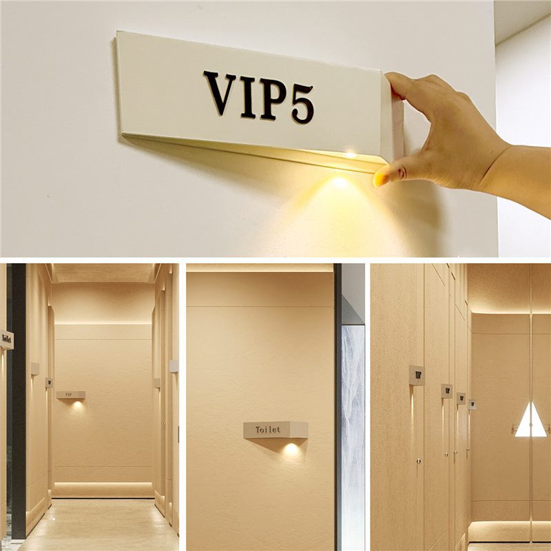 Office Building General Manager's Office Illuminated Sign, Business Park Office, High-End Clubhouse Room Number Sign Office Building General Manager's Office Illuminated Sign, Business Park Office, High-End Clubhouse Room Number Sign