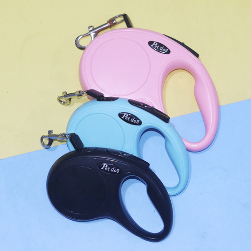 Dog leash manufacturer large, medium and small dog chain explosion-proof automatic dog walking leash telescopic leash