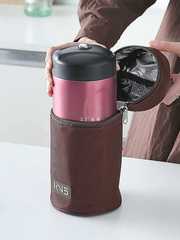 A5L保溫飯盒燜燒杯陶瓷內膽大容量寶寶帶飯上班族便當保溫桶便捷