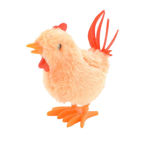Wind-up Chick Plush Toy Cute Baby Toy Children Hot Sale Nostalgic Puzzle Street Stall Toy Wholesale