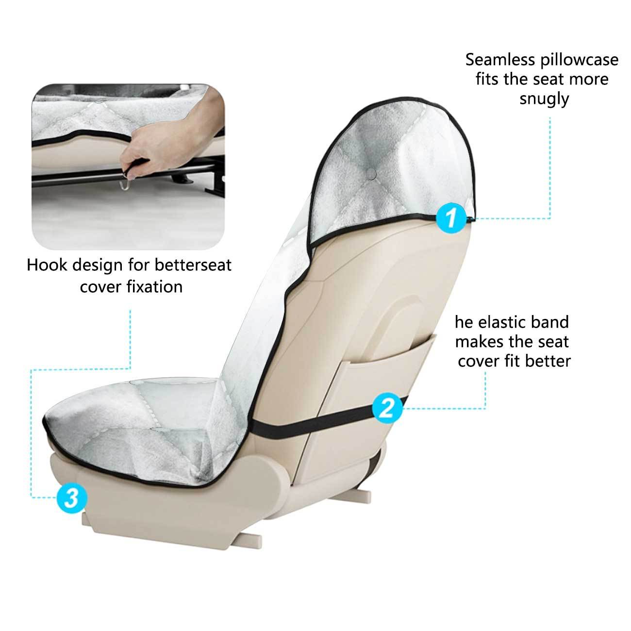 Car seat towel cover for front seats, suitable for gym and exercise, universal for all seasons, car use 171