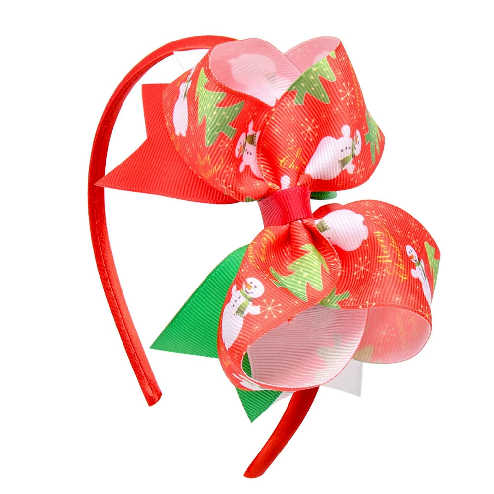 Children's hairgrip with bow, Christmas headband, cute hair accessory, European style, dress up