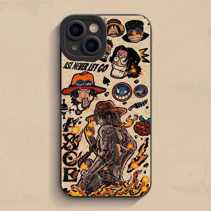 海贼王适用苹果14plus手机壳新款iphone14的13Pro镜头全包12手机