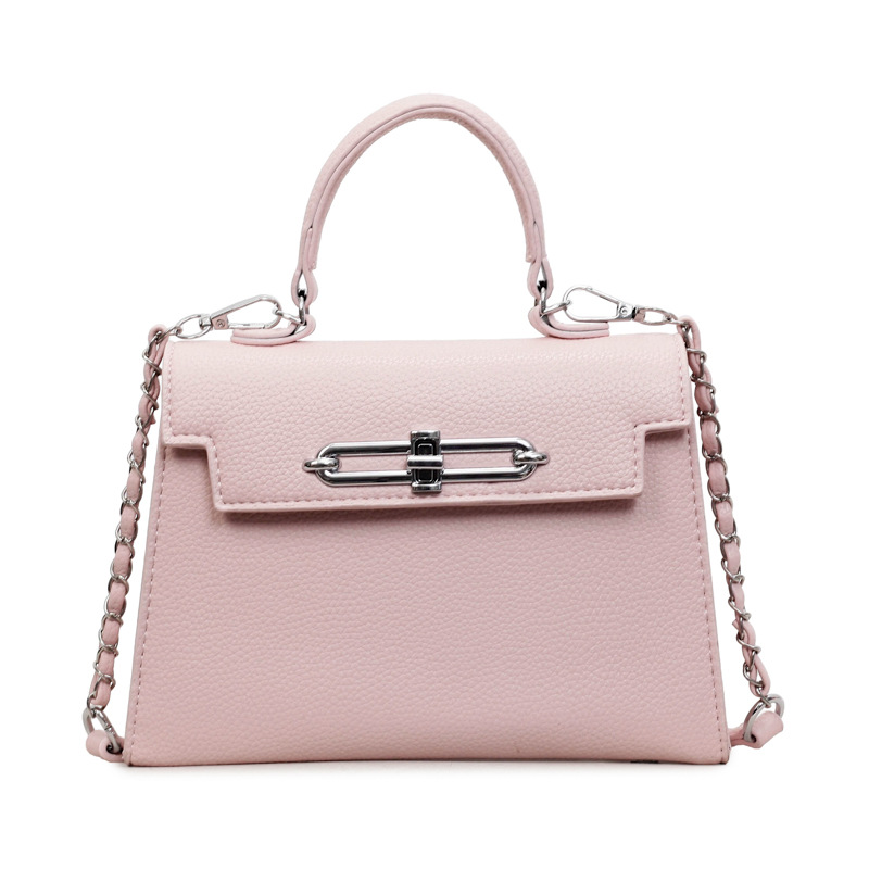 Kelly bolso mujer 2026 nueva cadena bolso de mujer estilo europeo y americano textura diaria simple bolso de hombro pequeño