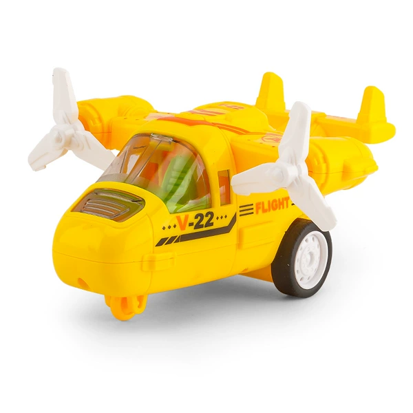 Inertia yellow airplane