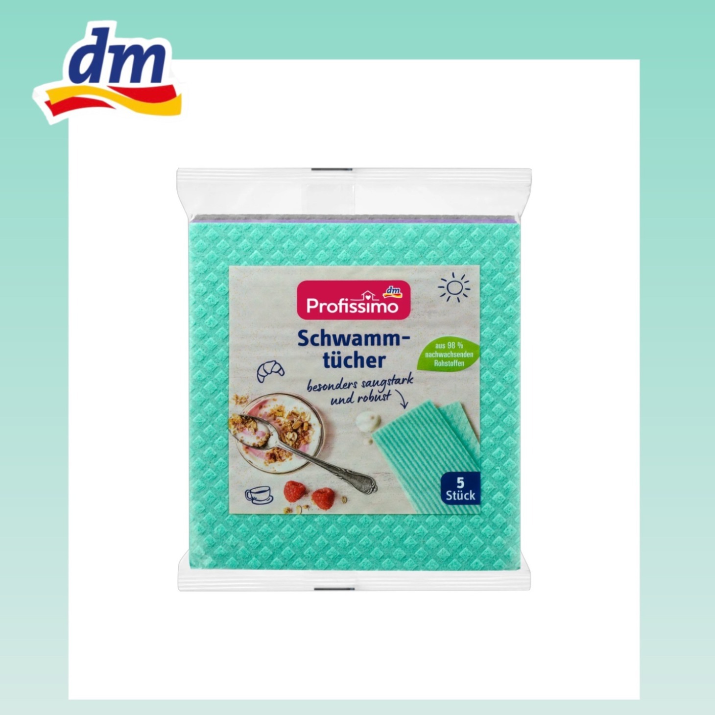 Spot German imported DM cleaning cloth lazy DM rag double-sided…