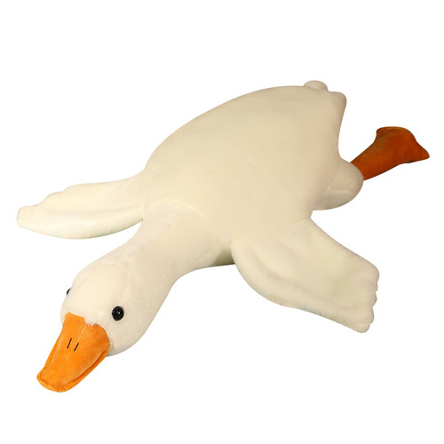 New Internet celebrity big white goose comfort toy doll creative sleeping plush pillow doll Valentine's Day gift