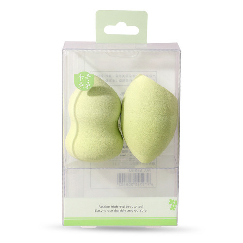 Kaqiduoduo large soaked makeup egg set with diagonal cut gourd makeup egg super soft water drop air cushion puff KK840