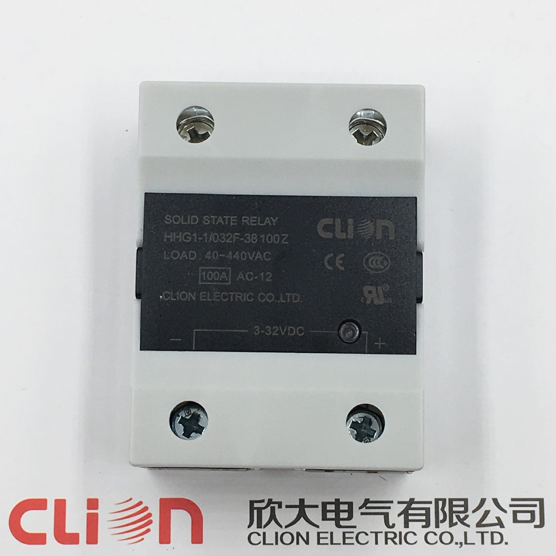 正品CLion欣大固态继电器HHG1-1/032F-38100ZSSR-100DA无触点开关