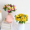 Simulation Flower Five Bake Three -color 五 Butterfly Flower Creative Home Slip Flower Flower Flower Simulation Flower Simulation Plants