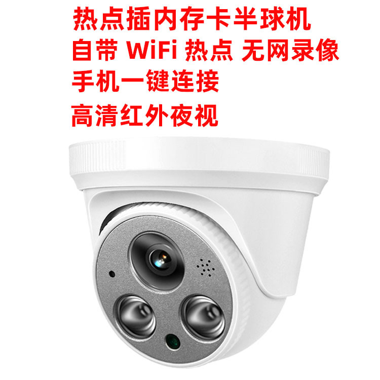 Wireless Card Dome Camera Network Hotspot Camera Wireless Wifi Camera Home Surveillance