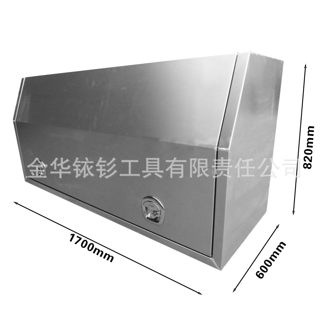 Full-Cover Ute Truck Toolbox, Thickened Aluminum Alloy Anti-Corrosion Vehicle Storage Box, Cross-Border Exclusive Supply from Manufacturer