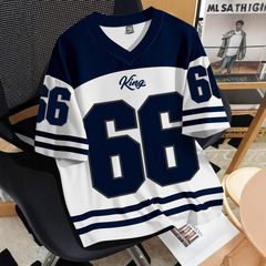 カジュアルでシンプルなファッションの基礎tシャツを次々に作って、半袖の対外貿易の起爆金を受け取ります。