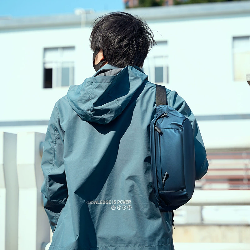 Amazon Новая Взрывная Большая Емкость Грудная Сумка Водонепроницаемая Поясная Сумка Спортивная Дорожная Портативная Сумка Через Плечо