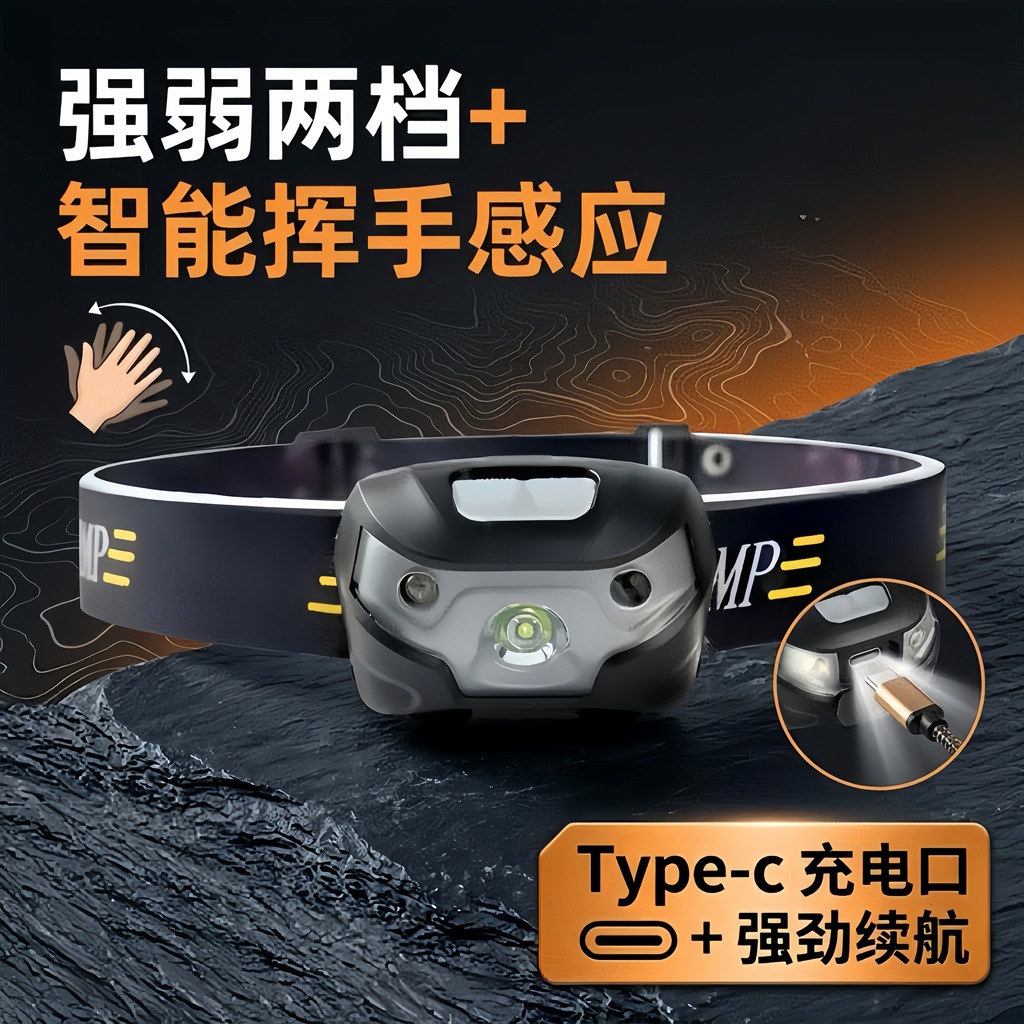 New LED induction headlight