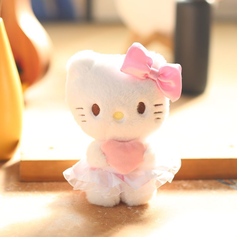 ネット赤かわいい萌えkt猫ストラップぬいぐるみ人形|undefined