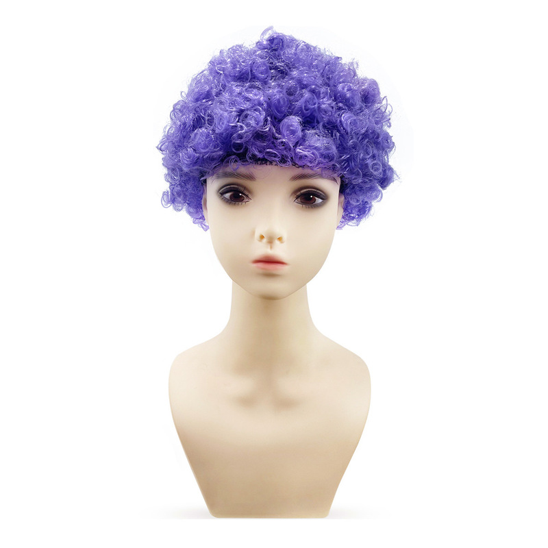 大人と子供のためのカラフルな爆発ヘアウィッグ、ファン爆発ヘアピエロパフォーマンスパフォーマンス面白い雰囲気の小道具|undefined