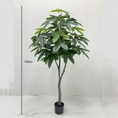 金の木の偽の木の装飾をシミュレーションします。