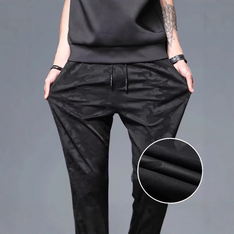 2025 Cross-border Foreign Trade Summer Camouflage Harlan Pants Men's Wear Nicking Leg Casual Pants Youth Leg Pants Moving Pants 2025 Cross-border Foreign Trade Summer Camouflage Harlan Pants Men's Wear Nicking Leg Casual Pants Youth Leg Pants Moving Pants