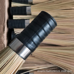 Handheld Bamboo Pot Brush, Professional Long Handle Brush, Kitchen Cleaning Tool for Hotels and Restaurants, Fine Hair Natural Fiber Pot Scrubber, Oil Removal