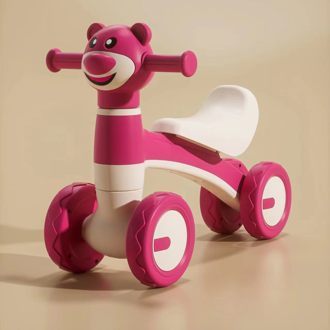 Coche de equilibrio infantil 1 niño de 3 años sin scooter scooter scooter bebé aprende a caminar scooter bebé de 4 ruedas