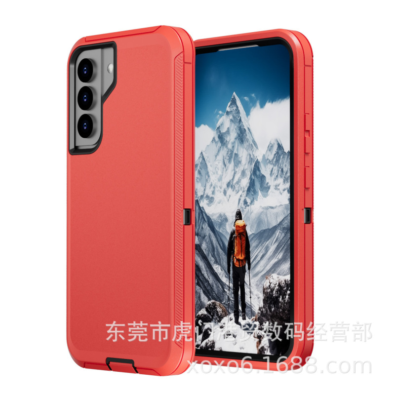 Samsung SAMSUNG S22/PLUS 3 耐性ロボット携帯電話ケース、落下防止および防塵保護カバーに適しています。|undefined