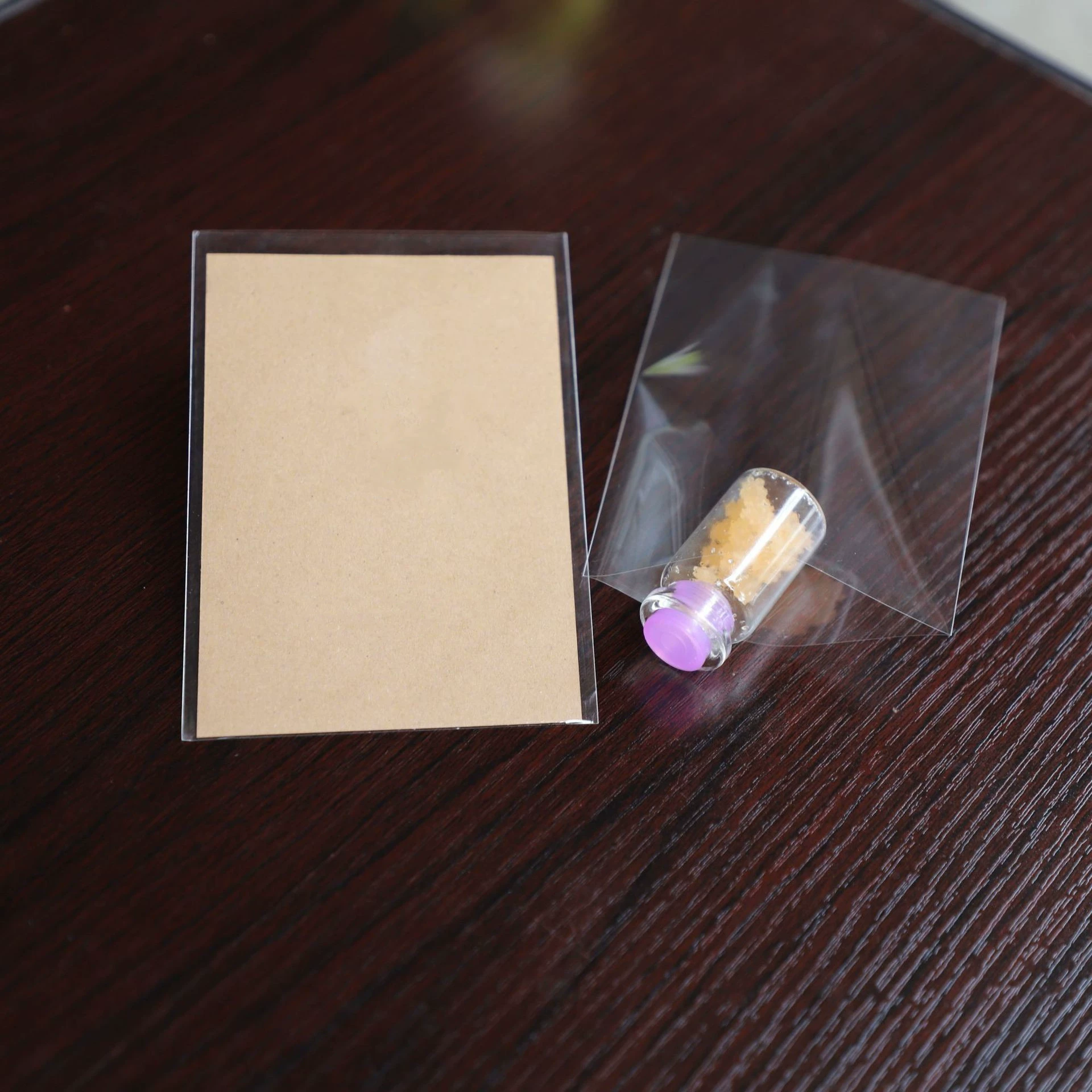 Оптовый мешок открытки плоского кармана OPP упаковывая без полиэтиленового пакета царапины крышки карточки запечатывания бумажного прозрачного в штоке