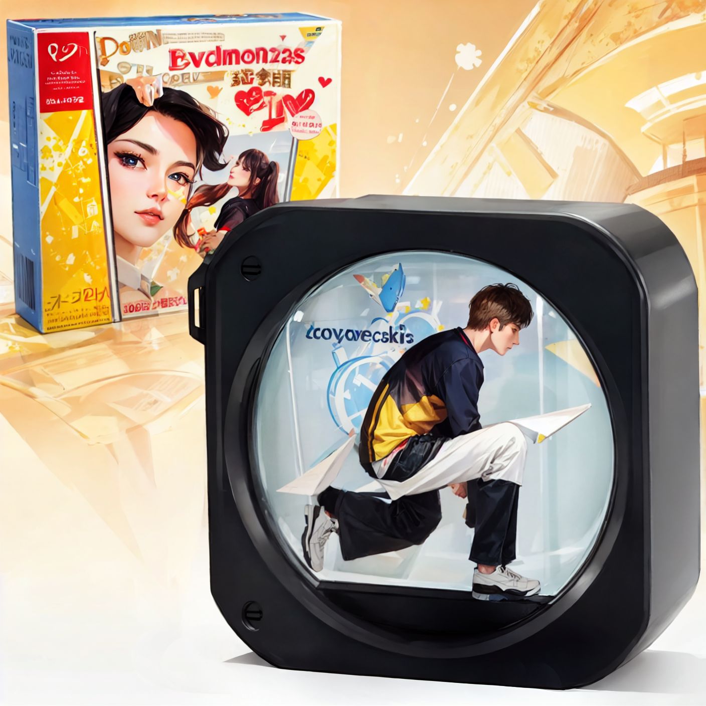 Nuevo Amazon transfronterizo reloj de arena inodoro de cinco minutos temporizador de modelado herramienta de descompresión