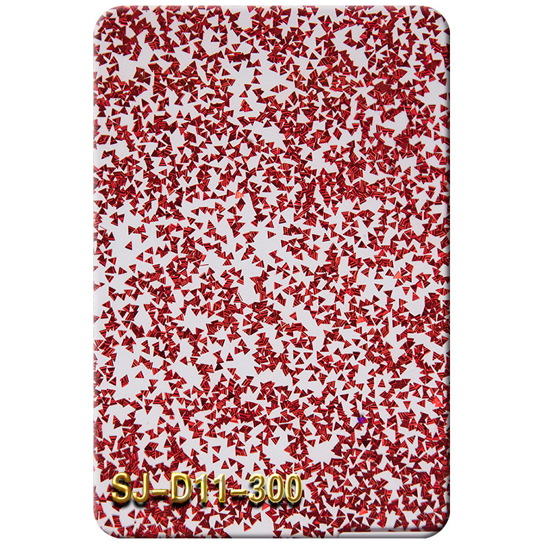 不规则亚克力异形闪葱板半透有机玻璃葱粉板工厂直销全新料树脂板