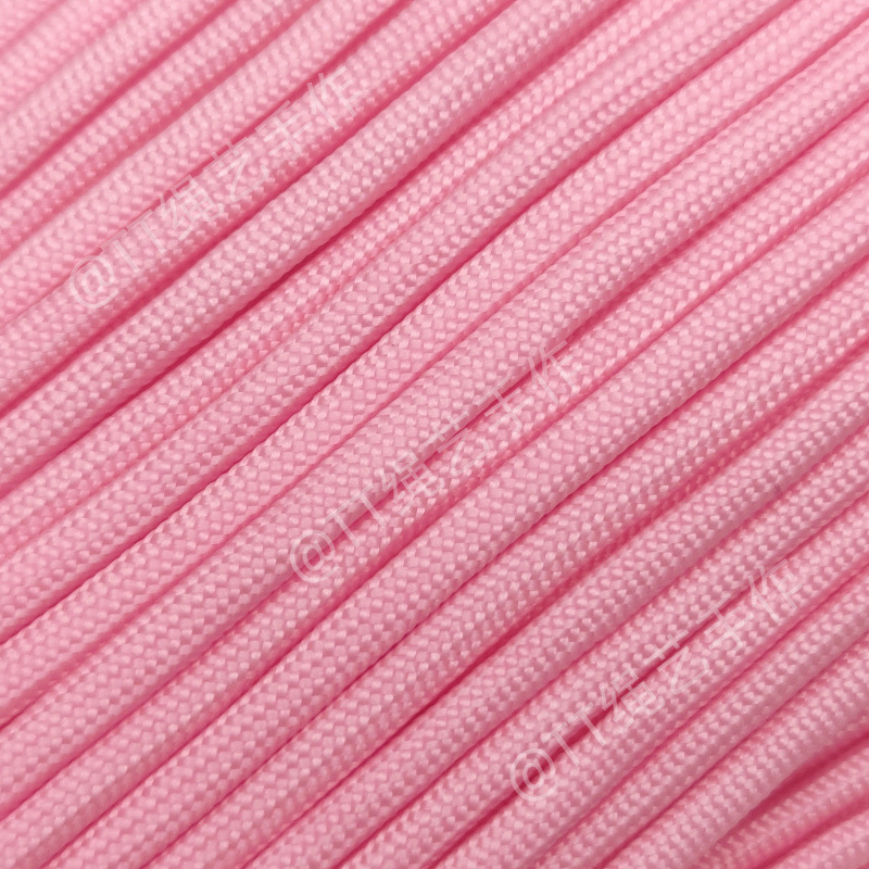 4mm七芯伞绳550磅尼龙绳EDC手工线绳DIY编织伞绳户外帐篷绳5米/扎|undefined