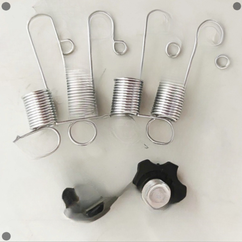 门型展架配件弹簧螺丝铁管 通用防丢挂簧钩 易拉宝无纺布牛津布袋