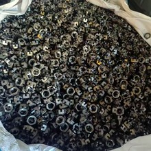 GB6171 6178 58加厚开槽螺母 车轴专用细牙镀锌六角开花螺帽 现货