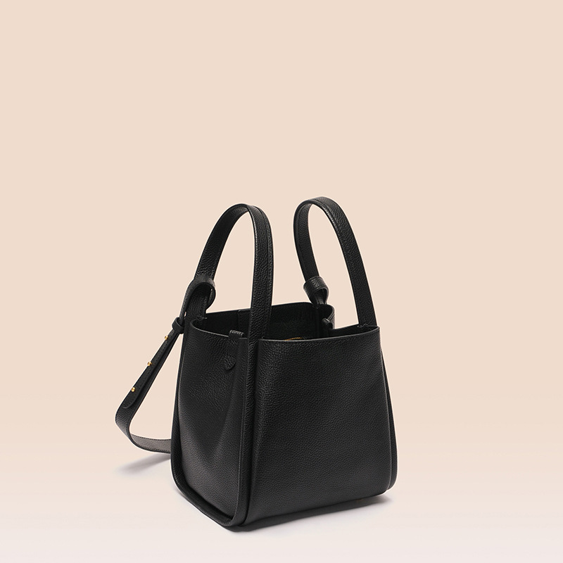 Women's Handbags, Small Team Pre-Production Development, Production Coordination, Guaranteed Delivery Time, Lychee Pattern, Fashionable, Versatile, Light Luxury, First-Layer Cowhide Leather