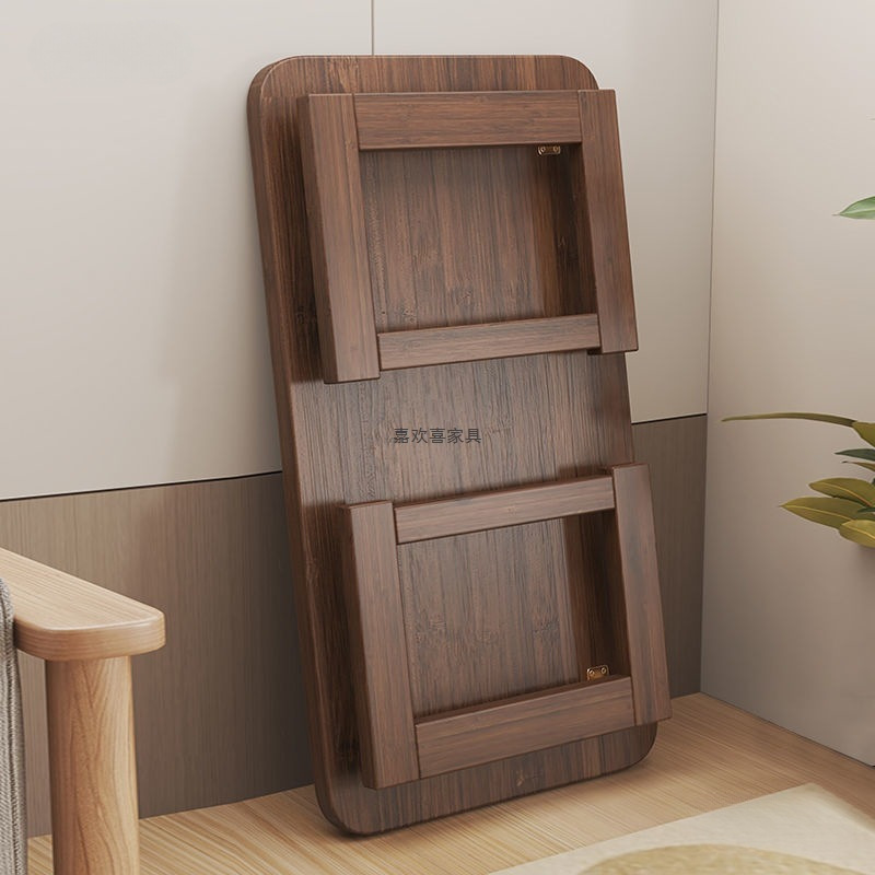 Foldable Bay Window Small Table for Home Living Room Simple Small Coffee Table Small Apartment Bed Study Desk Computer Low Table