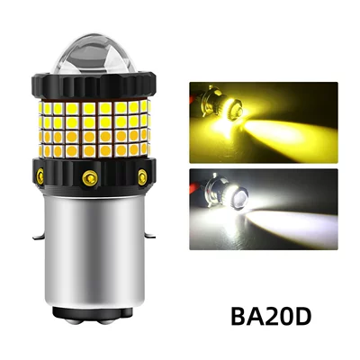 Motorcycle headlights, headlights: Dual-Color Modified Spotlight with Strong