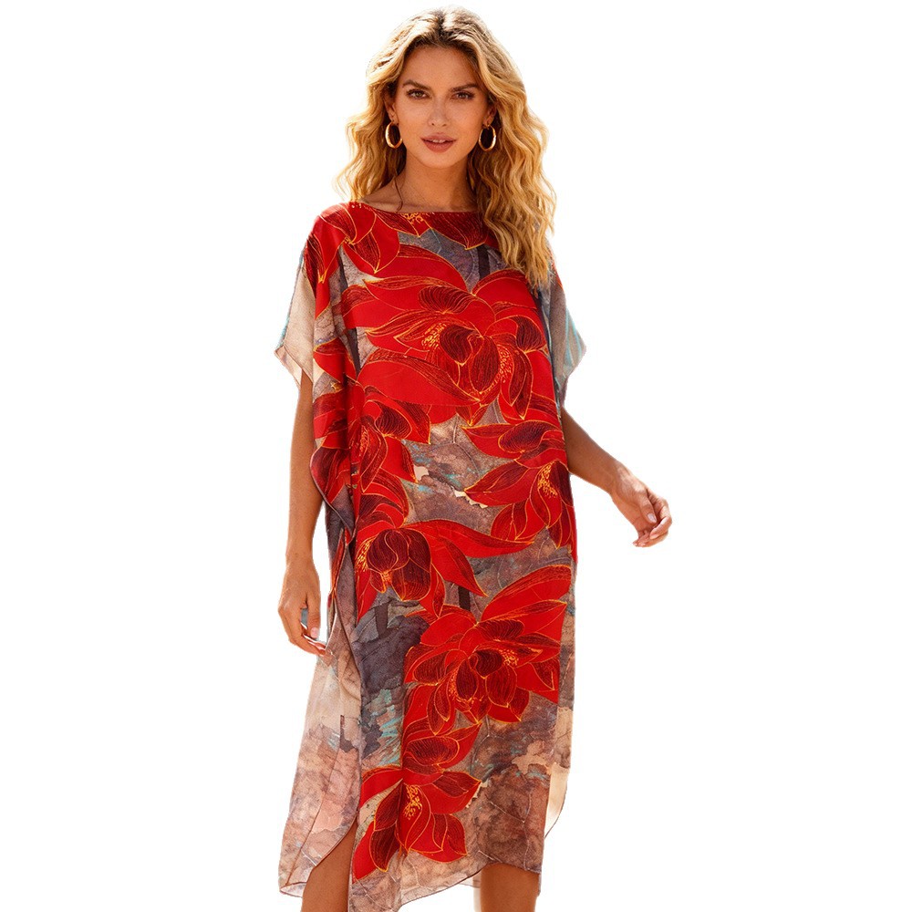 2026 Amazon venta caliente de verano vestido de playa bikini camiseta de verano sopa solar