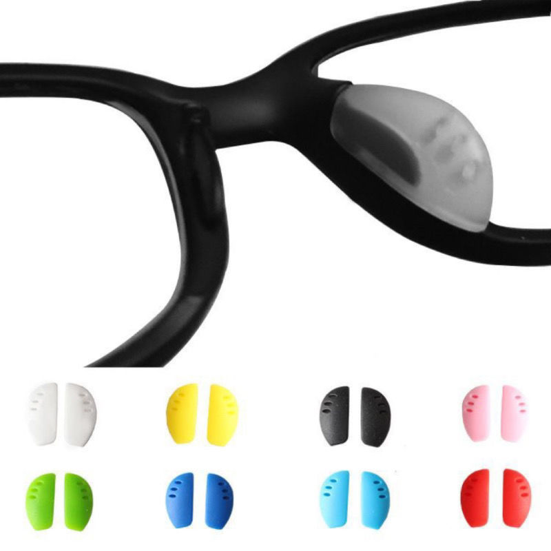 New silicone card-type nose pads, plug-in silicone ultra-thin soft nose pads, comfortable and non-slip, special silicone stipules