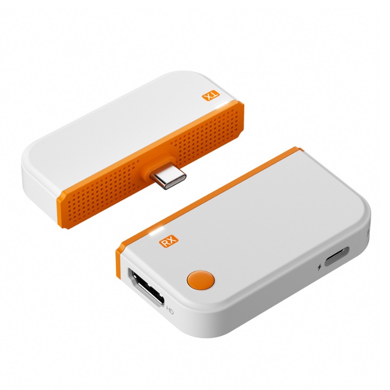 Telefon Bilgisayar Kablosuz Ekran Yansıtıcı Evrensel TYPE-C Ses Video Senkron Uzatıcı Televizyon HDMI Aynı Ekran Cihazı