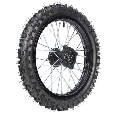 14inch Off-Road Motorcycle 1.85X 14inch Aluminum Alloy Disc Brake Width Hub 60/100-14 30m Tire