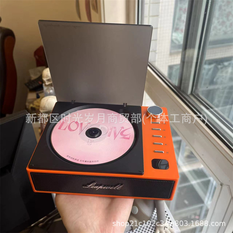 クロスボーダー爆発cd機充電ポータブルbluetoothスピーカーcd cdアルバムプレーヤー学生誕生日プレゼント|undefined