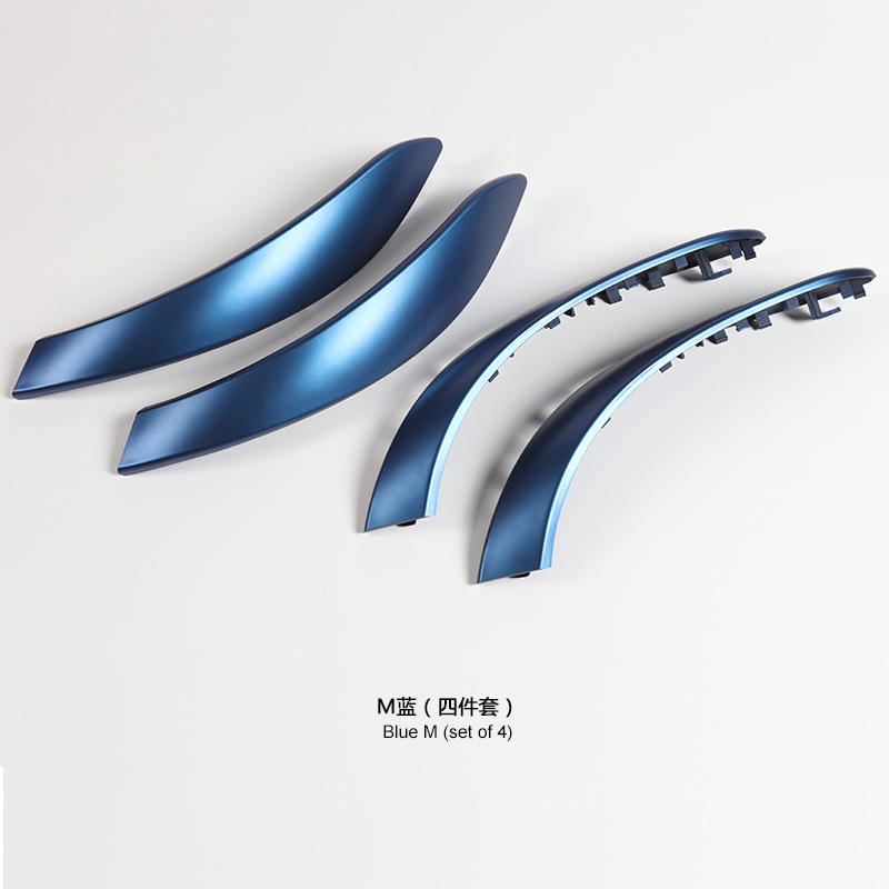 Armrest, handle, handle – BMW GT - inner-handle-outer-cover-four-doors-4pcs-m-blue