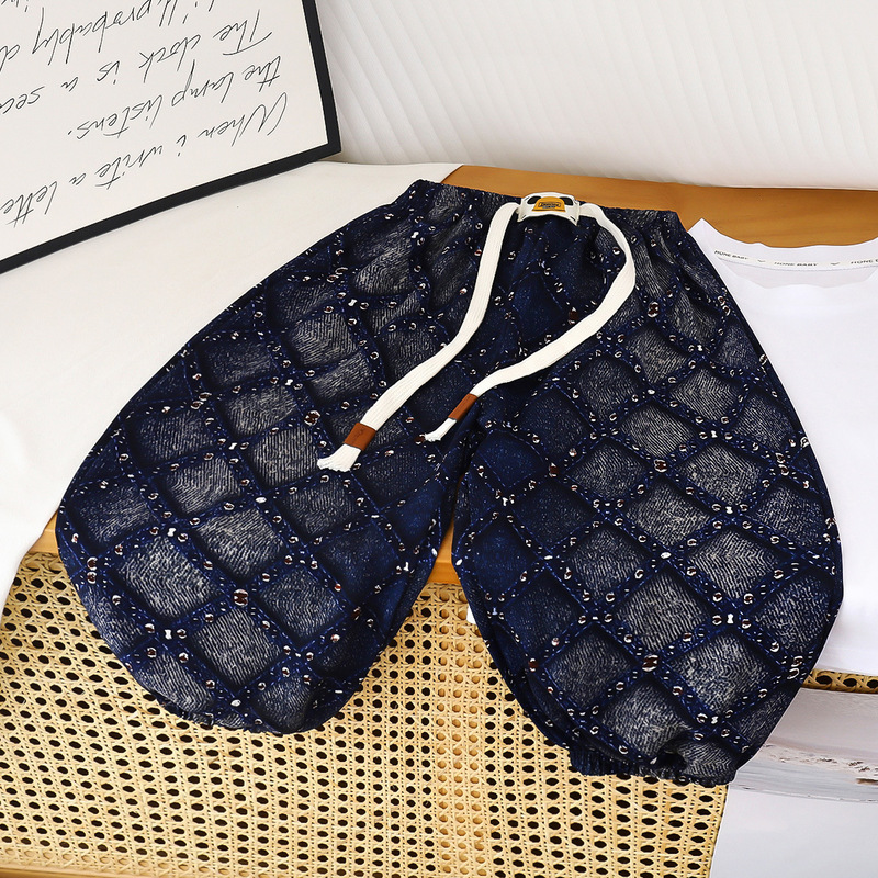 Cartoon Style Casual Pants Mori Style Thickened Casual Pants Summer Bloomers Men's Trendy Trousers Cartoon Style Casual Pants Mori Style Thickened Casual Pants Summer Bloomers Men's Trendy Trousers