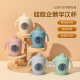 Infant water cup silicone cup children's duckbill drinking cup with handle portable drop-proof leak-proof baby drinking cup wholesale