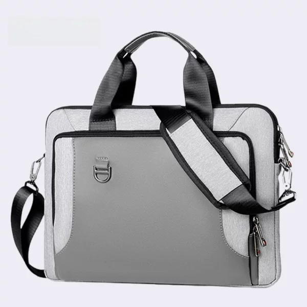 Cross-Border Business Laptop Bag 16/ 17inch Men's Large-Capacity Briefcase Shoulder Bag Thickened Shockproof Computer Bag