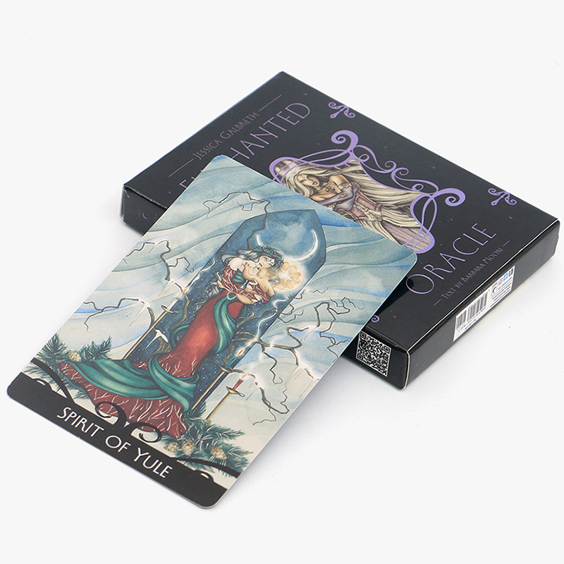 Magic Enchanted Oracle Tarot Cards English Version Board Game_voghion.com