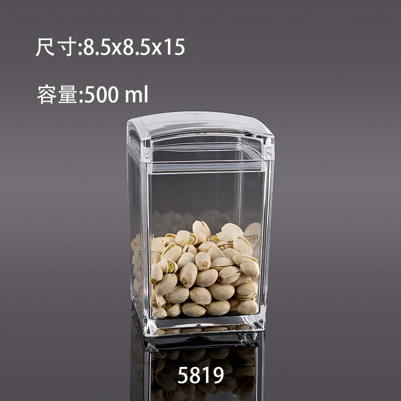 Square acrylic storage box, storage system, direct factory sales