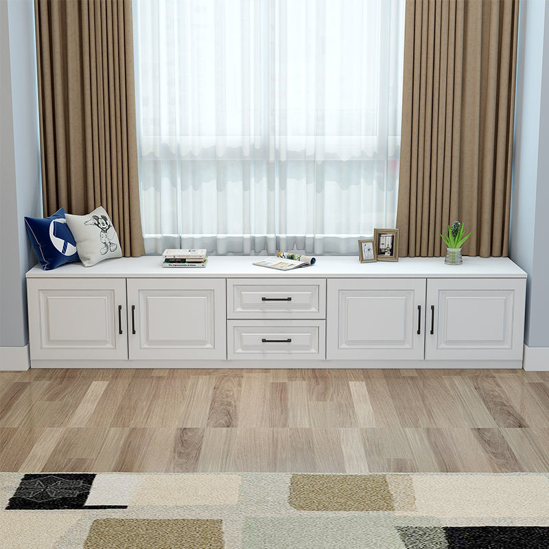 Bay window cabinet, kang-style storage cabinet, storage cabinet, miscellaneous items floor cabinet, low cabinet, floor-standing drawer cabinet wholesale