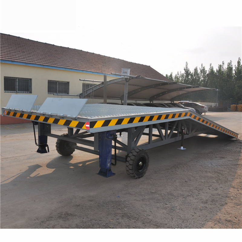 10吨登车桥拖车 半挂车装卸平板 可升降集装箱用登车桥 可供应