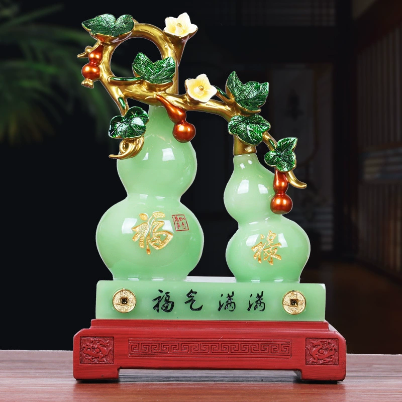 принести богатство и сокровища Тыква Фэн-шуй Городской дом Ремесла Большой винный шкаф Украшение дома Гостиная Украшение входа Украшения Pixiu