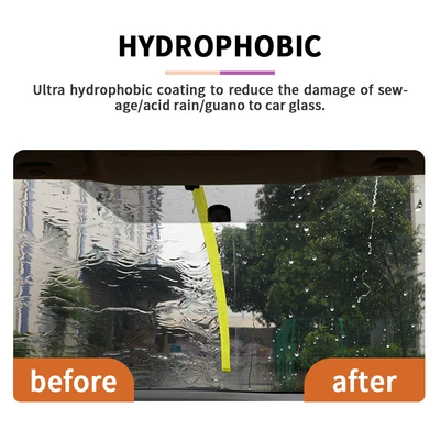 Rain Repellent Windshield Nano: Glass agent